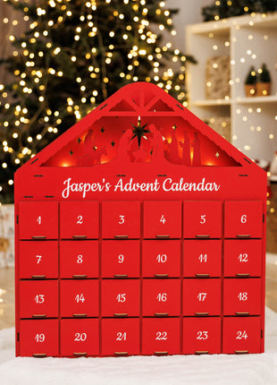 Christmas Advent Calendar - Red