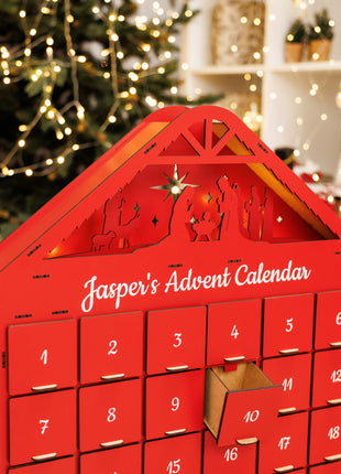 Christmas Advent Calendar - Red