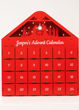 Christmas Advent Calendar - Red