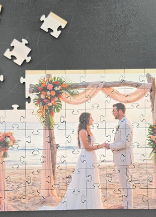 Personalized Memory Puzzle with Custom Keepsake Box