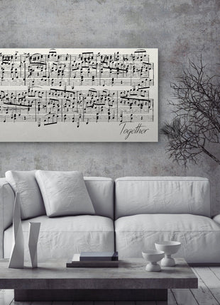 Sheet Music Wall Art