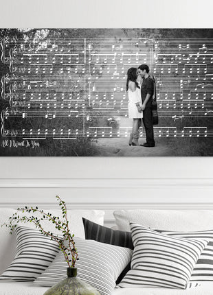 First Dance Song With Sheet Music And Picture