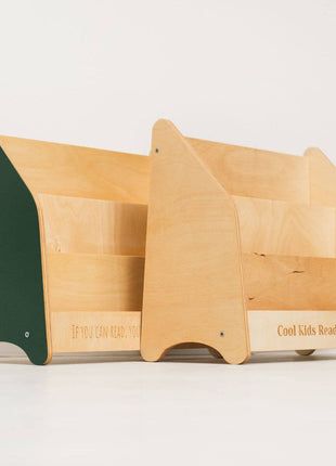 Front facing bookshelf
