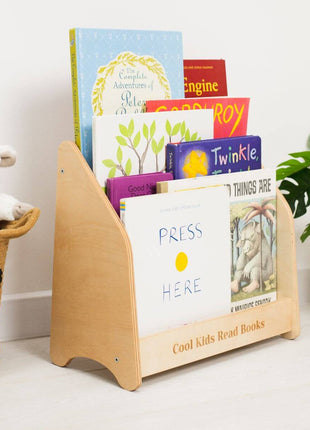 Front facing bookshelf