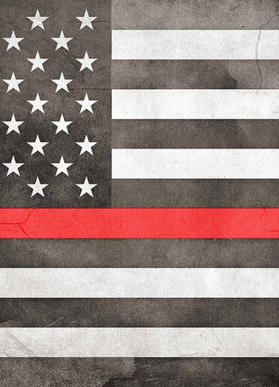 Thin Red Line - A Personalized Gift For Firefighter