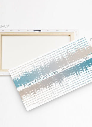 Soundwaves With Vows - Soundwave Art