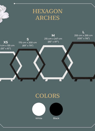 Wedding Arch Hexagon