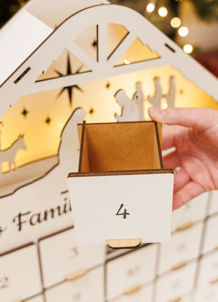 Christmas Advent Calendar - White