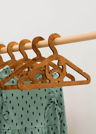 Pack of 10 Kid's Wooden Hangers
