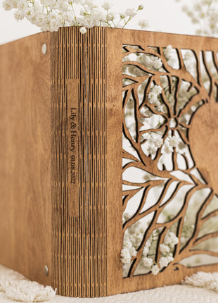 Wooden Photo Album - Bloomheart