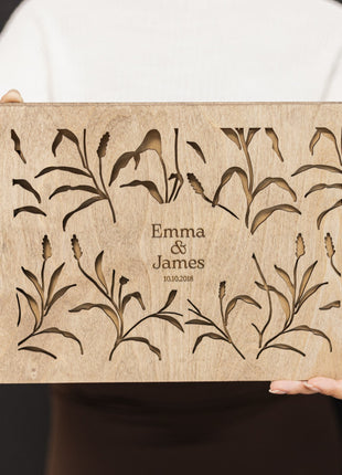 Wooden Photo Album - Meadow