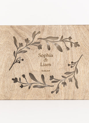 Wooden Photo Album - Vine