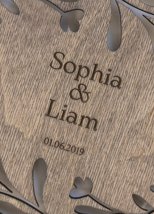 Wooden Photo Album - Vine
