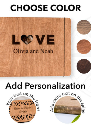 Wooden Photo Album