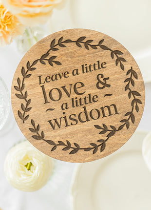 Memory Sign Acrylic Circle