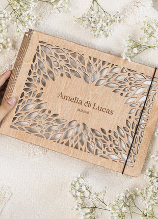 Wooden Photo Album - Crownleaf