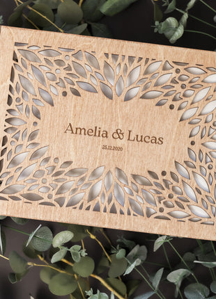 Wooden Photo Album - Crownleaf