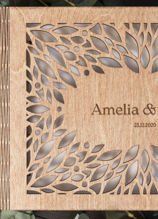 Wooden Photo Album - Crownleaf
