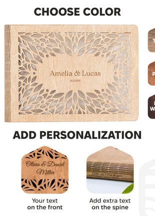 Wooden Photo Album - Crownleaf