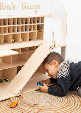 Toy Car Garage Storage