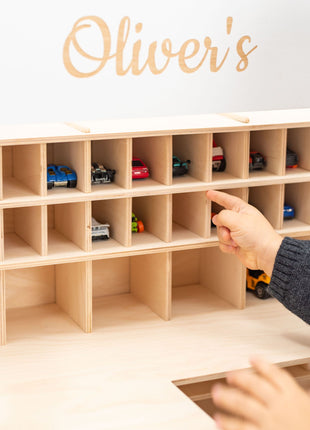 Toy Car Garage Storage