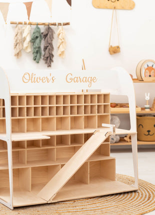Toy Car Garage Storage