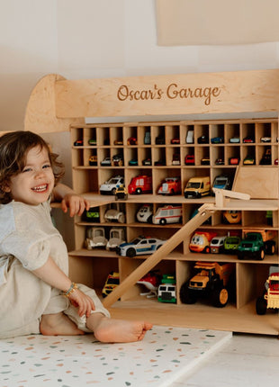 Toy Car Garage Storage
