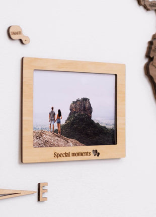 Set of 9 Wooden Photo Frames