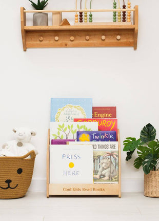 Front facing bookshelf