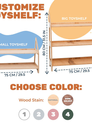 Montessori Toy Shelf